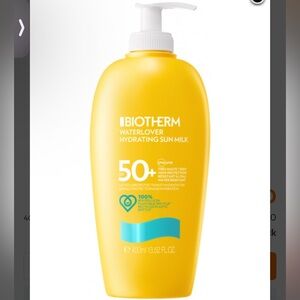 Biotherm Waterlover Sun Milk Protection and Hydration SPF50+ 400ml / 13.52 FL OZ
